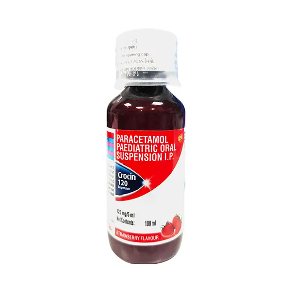 Crocin 120mg Syrup 100ml