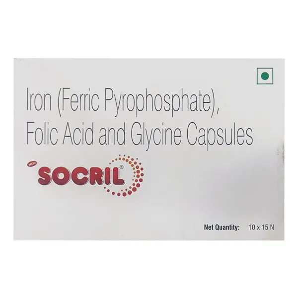 Socril Capsule 15s