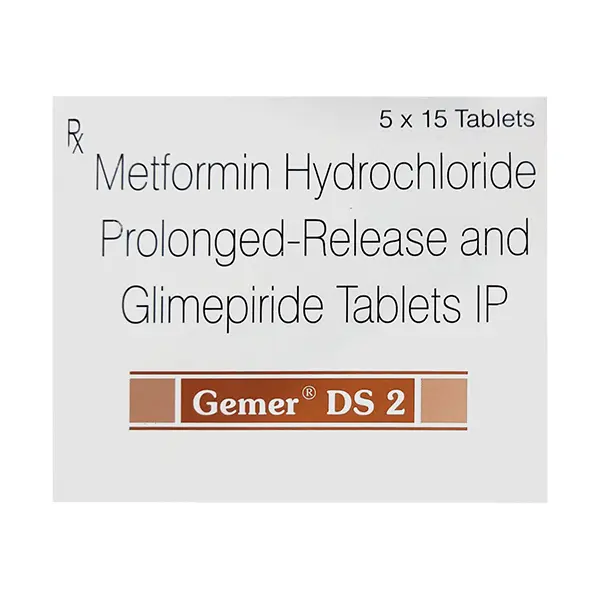 Gemer DS 2mg Tablet 15s