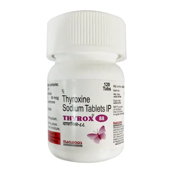 Thyrox 88 Tablet 120s