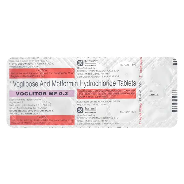 Voglitor MF 0.3mg Tablet 10s