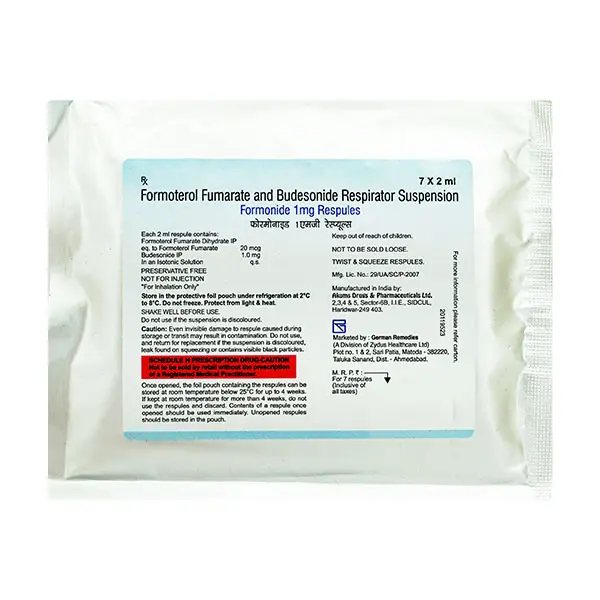 Formonide 1mg Respules 7s