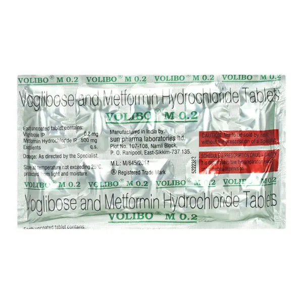 Volibo M 0.2mg Tablet 10s