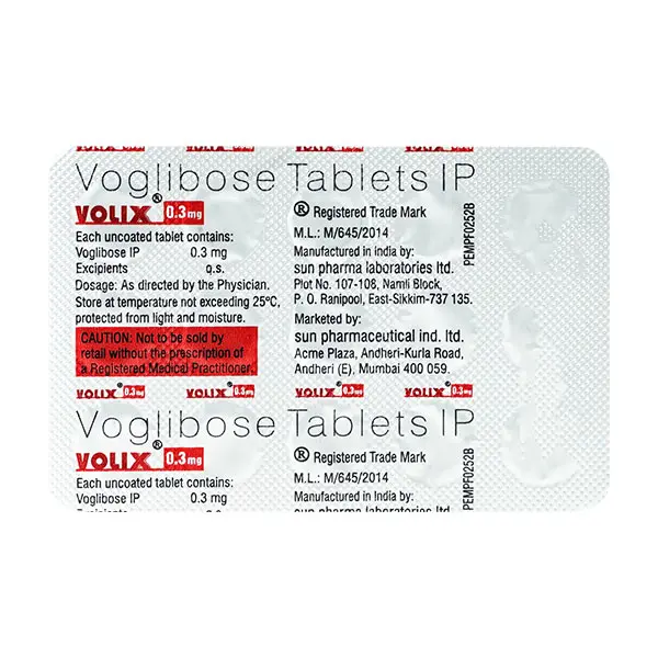 Volix 0.3mg Tablet