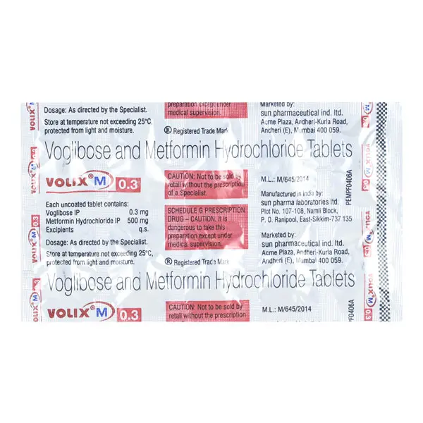 Volix M 0.3mg Tablet