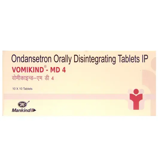 Vomikind MD 4mg Tablet 10s