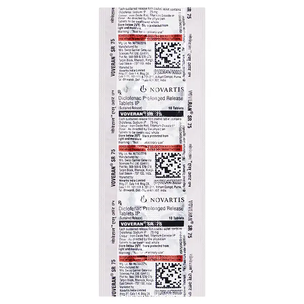 Voveran SR 75mg Tablet