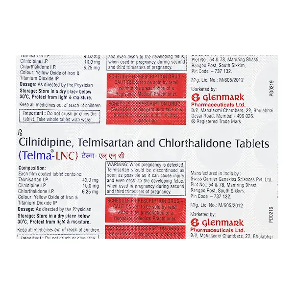 Telma Lnc 6.25mg Tablet 15s