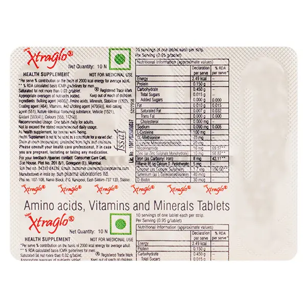 Xtraglo Tablet 10s