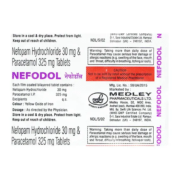 Nefodol Tablet 10s