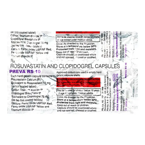 Preva RS Capsule 10s