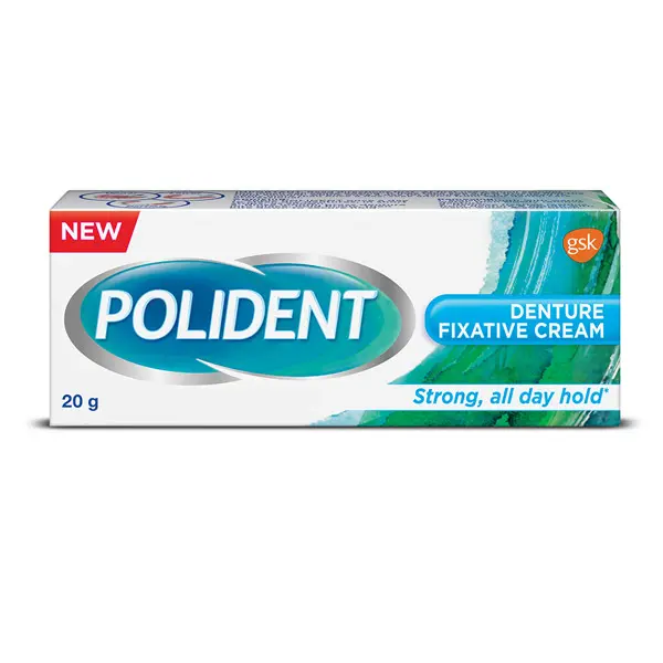Polident Fixative Cream 20g