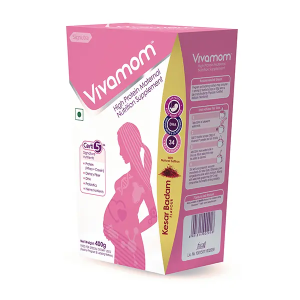 Vivamom Kesar Badam Powder 400g