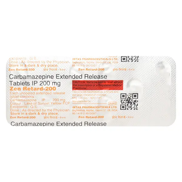 Zen Retard 200mg Tablet 10s