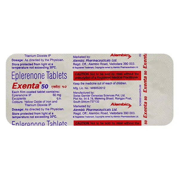 Exenta 50mg Tablet 10s