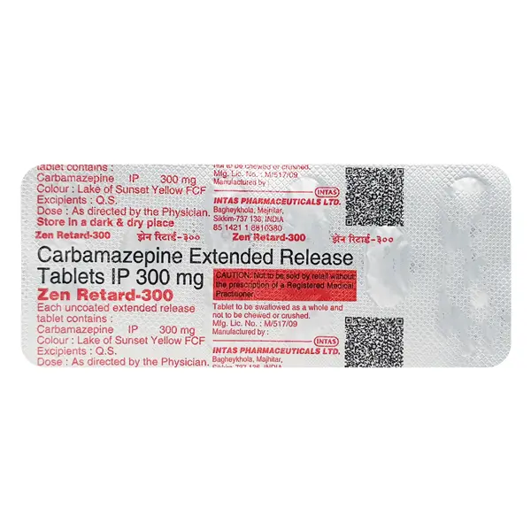 Zen Retard 300mg Tablet 10s