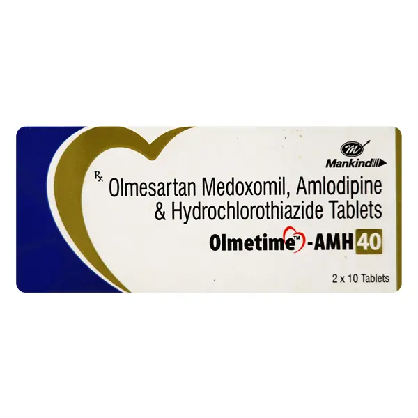 Olmetime Amh 40mg Tablet 10s