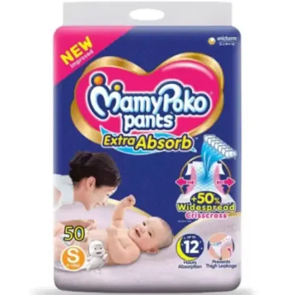 Mamy Poko Pants Extra Absorb S 50s