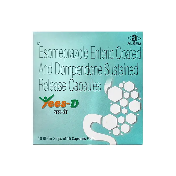 Yees D 30mg/40mg Capsule 15s