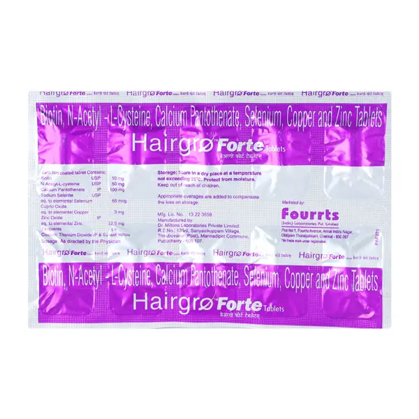 Hairgro Forte Tablet 10s