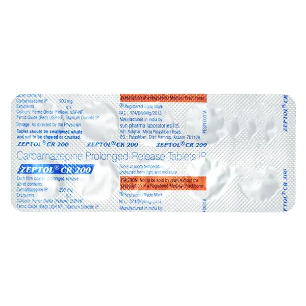 Zeptol CR 200mg Tablet