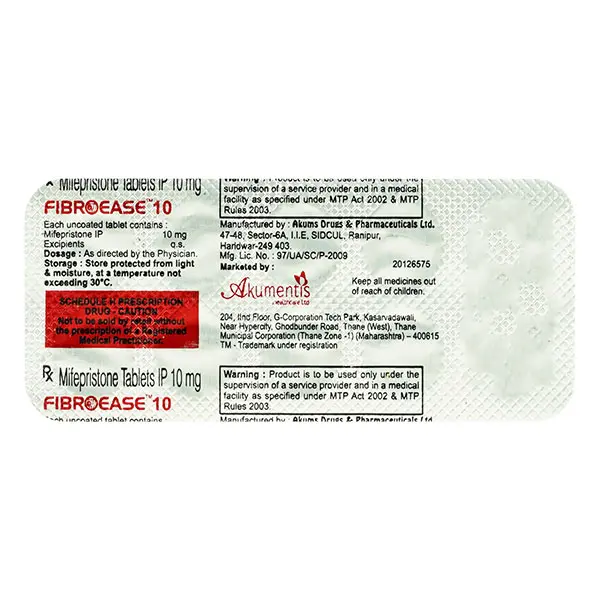 Fibroease 10mg Tablet 10s