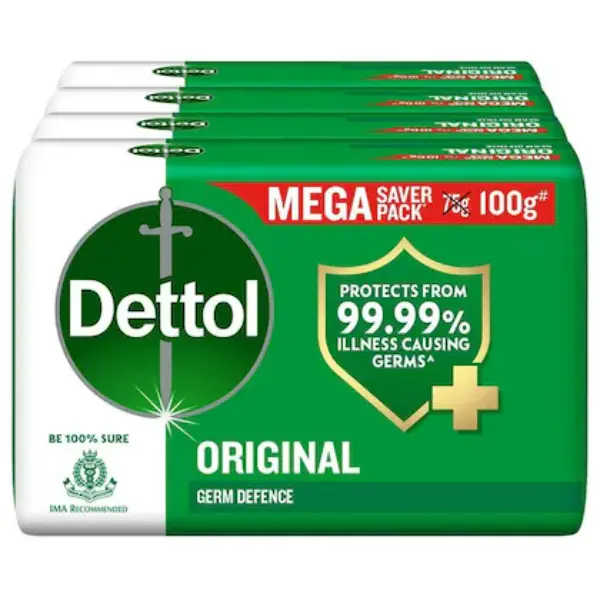 Dettol Original Soap 100x4s