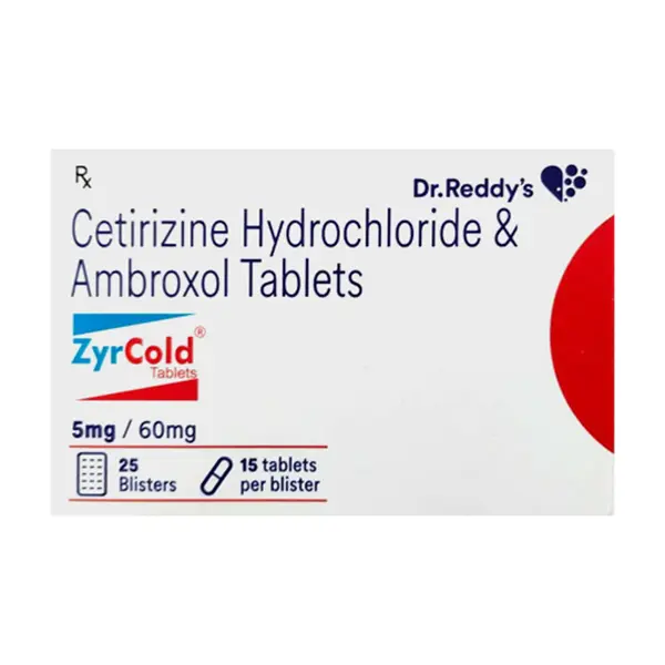 Zyrcold Tablet 15s
