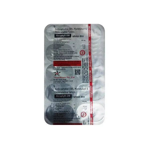 Abrophyll DM Tablet 10s