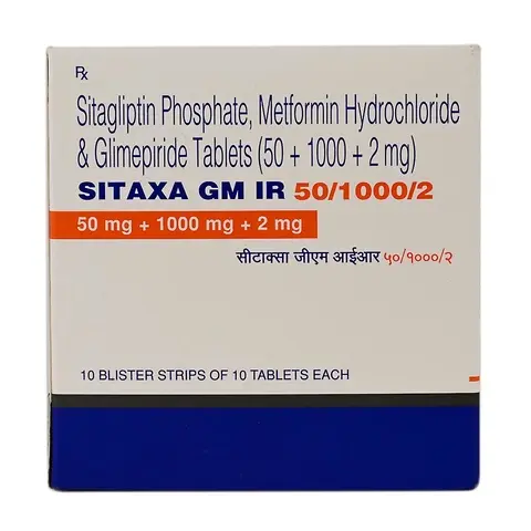Sitaxa G IR 50/2/1000 Tablet 10s