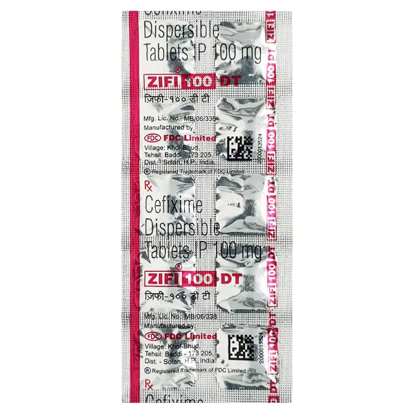 Zifi DT 100mg Tablet 10s