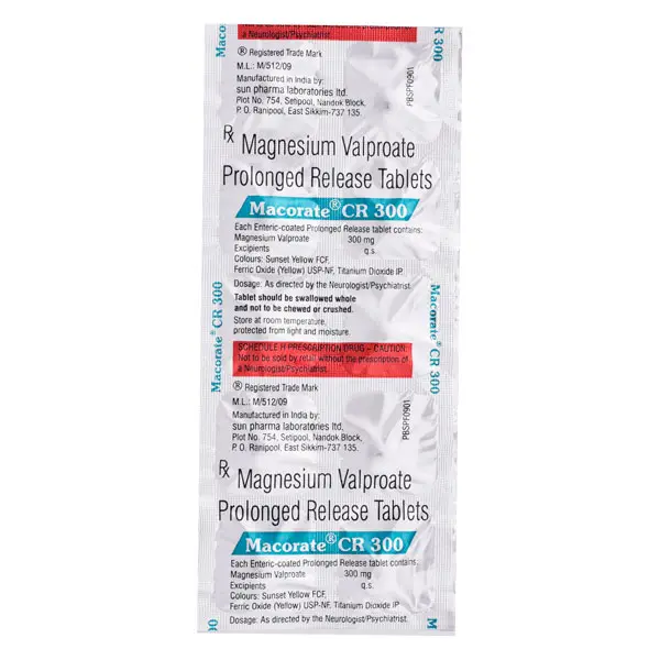 Macorate CR 300mg Tablet 10s