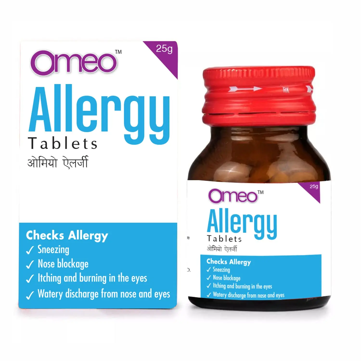 Omeo Allergy Tablets 25g