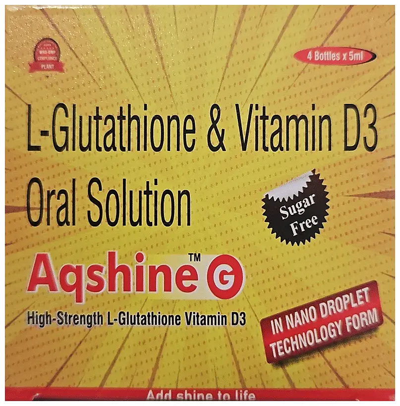 Aqshine G Solution 4ml 1s