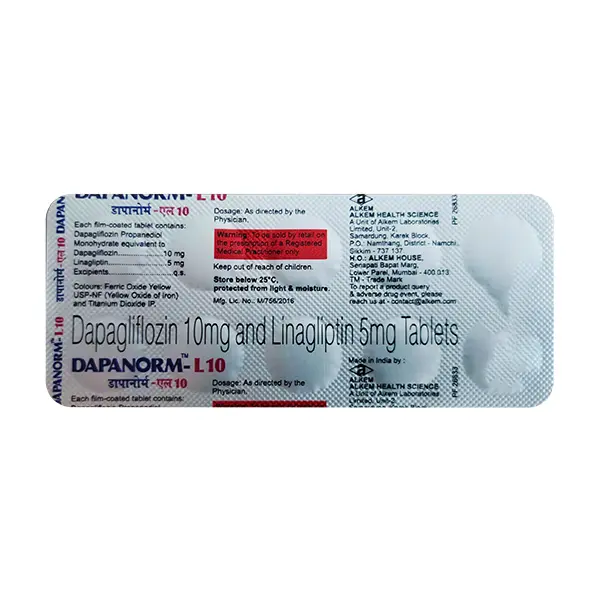 Dapanorm L 10mg Tablet 10s