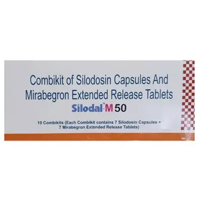 Silodal M Kit 50mg Capsule 14+C4