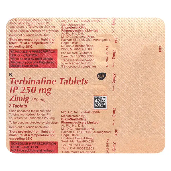 Zimig 250mg Tablet 7s