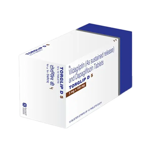 Torglip D5 5mg/100mg Tablet 10s