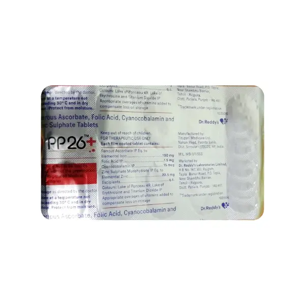 Pp26 Plus Tablet 10s
