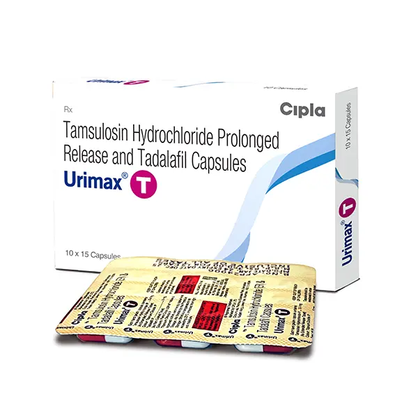 Urimax T 0.4mg/5mg Capsule 15s