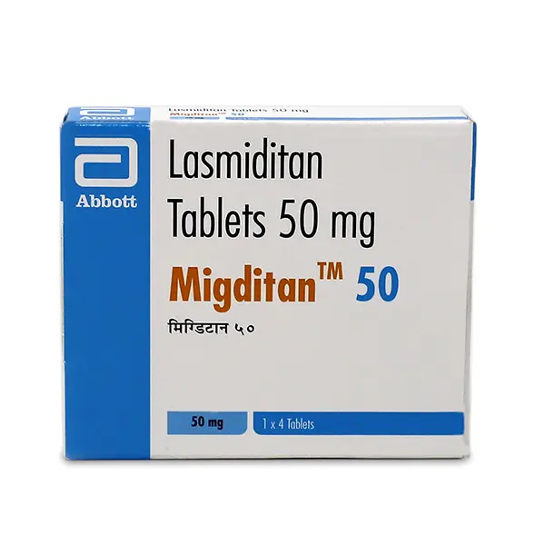 Migditan 50mg Tablet 4s