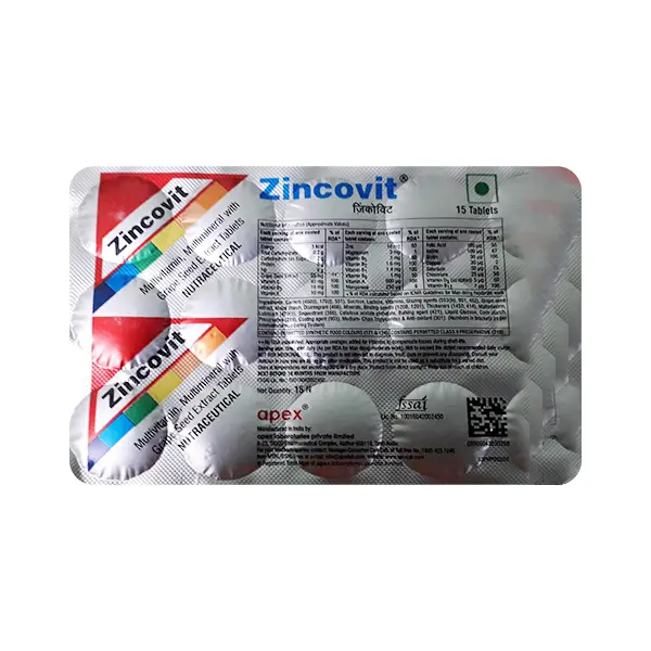 Zincovit Multivitamin & Multimineral Tablet