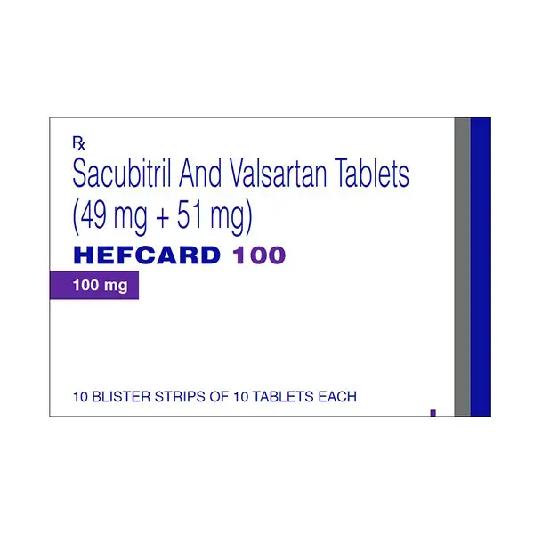 Hefcard Tablet 100mg 14s