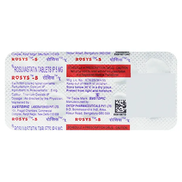 Rosys 5 Tablet 10s