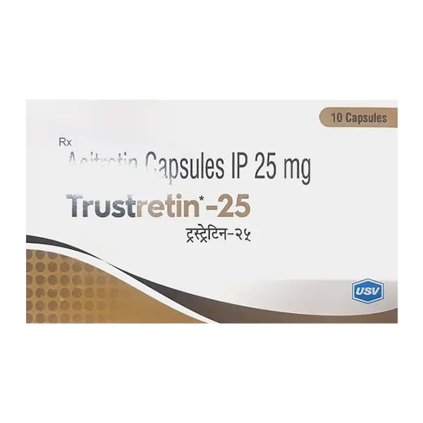 Trustretin 25mgCapsule 10s