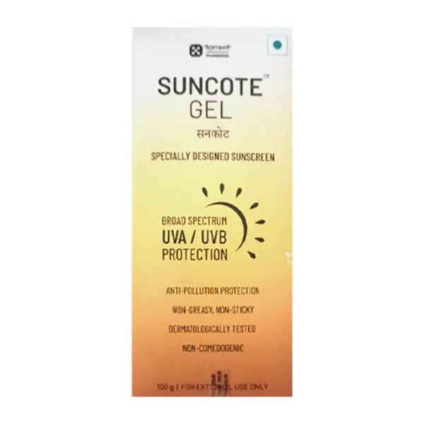 Suncote Uva/uvb Protection Sunscreen Gel 100g