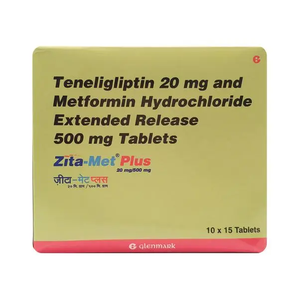 Zita Met Plus 20/500mg Tablet 15s