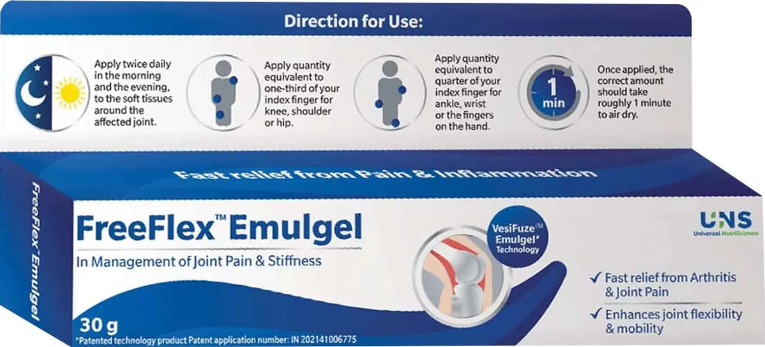 Freeflex Emulgel 50g 1s