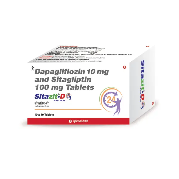 Sitazit D 10mg/100mg Tablet 10s