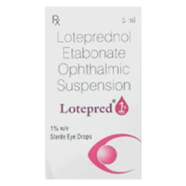 Lotepred 1% Eye Drops 5ml